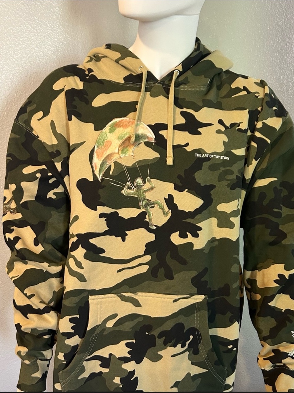 BAIT x Toy Story Army Men Camo Hoodie Size 2XL Limited Edition